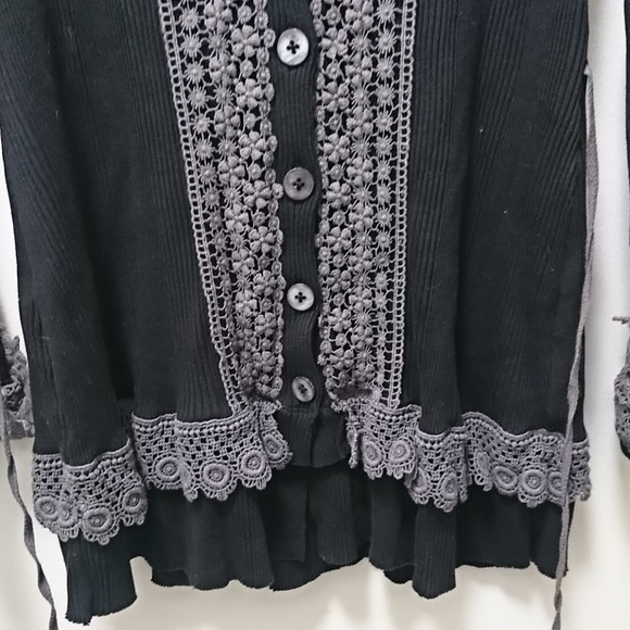 Johnny Was Crochet Tunic Dress Small - Picture 3 of 6